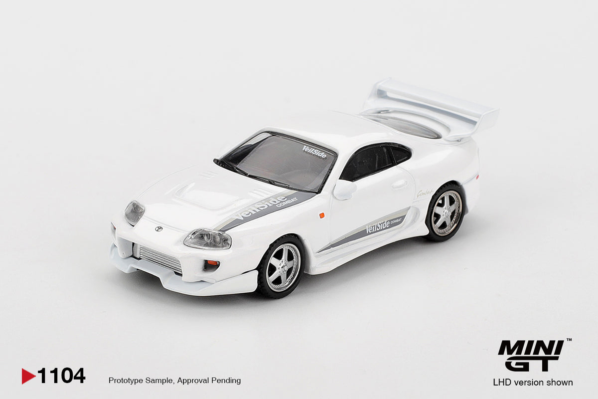 Mini GT 1/64 2014 Toyota Supra MK4 (A80) Veilside Combat MGT01104Rhd