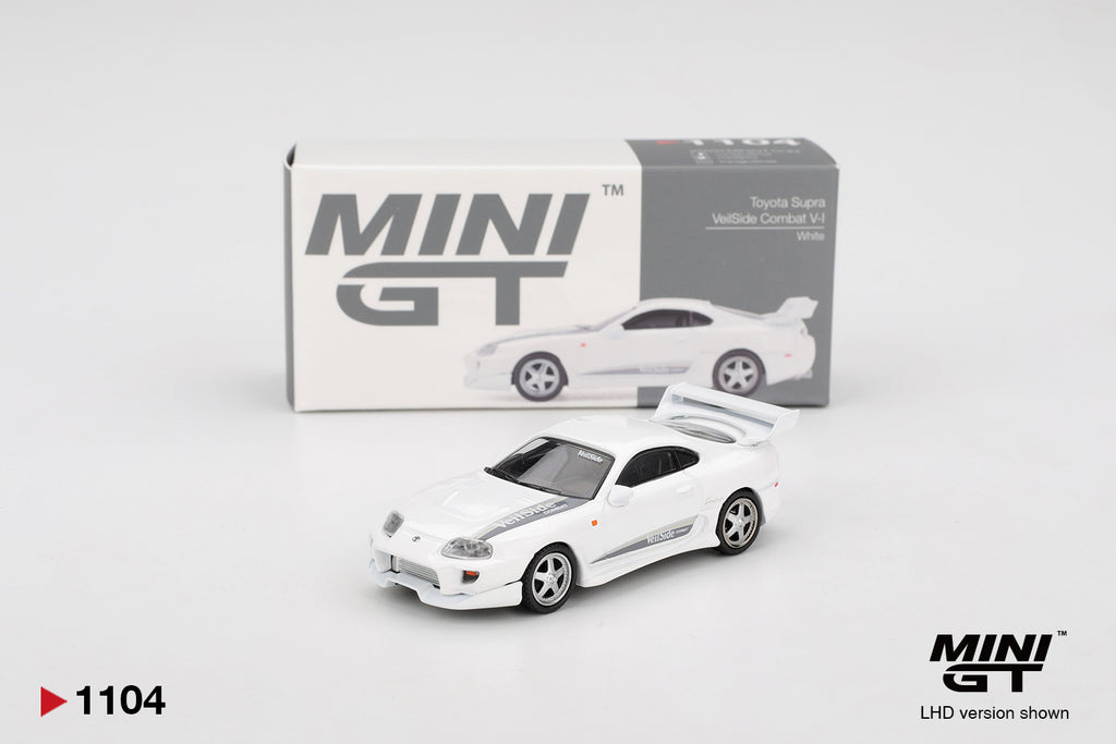 Mini GT 1/64 2014 Toyota Supra MK4 (A80) Veilside Combat MGT01104Rhd