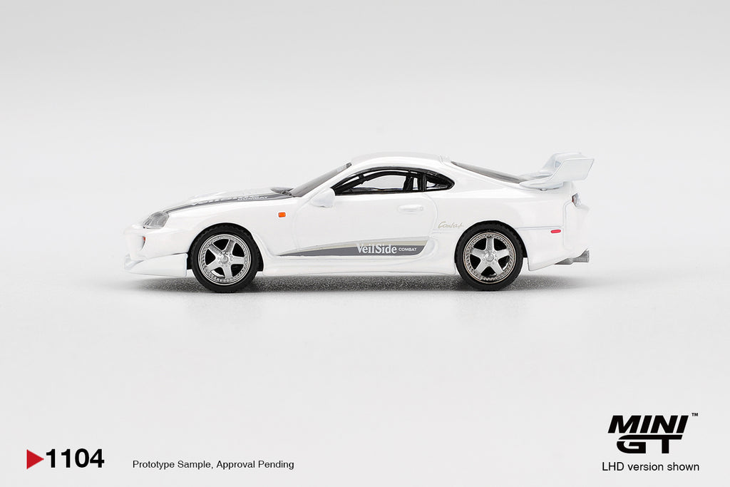 Mini GT 1/64 2014 Toyota Supra MK4 (A80) Veilside Combat MGT01104Lhd