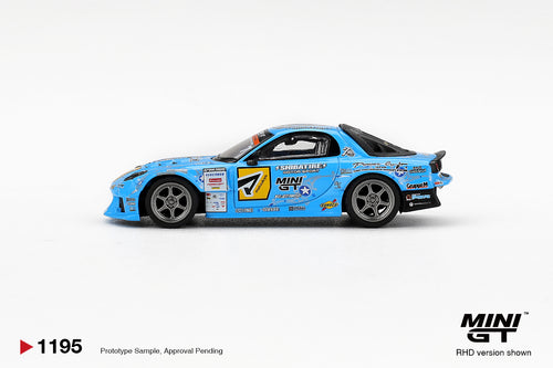 Mini GT 1/64 Mazda RX-7 RE-Amemiya 2025 D1GP MGT01195BL