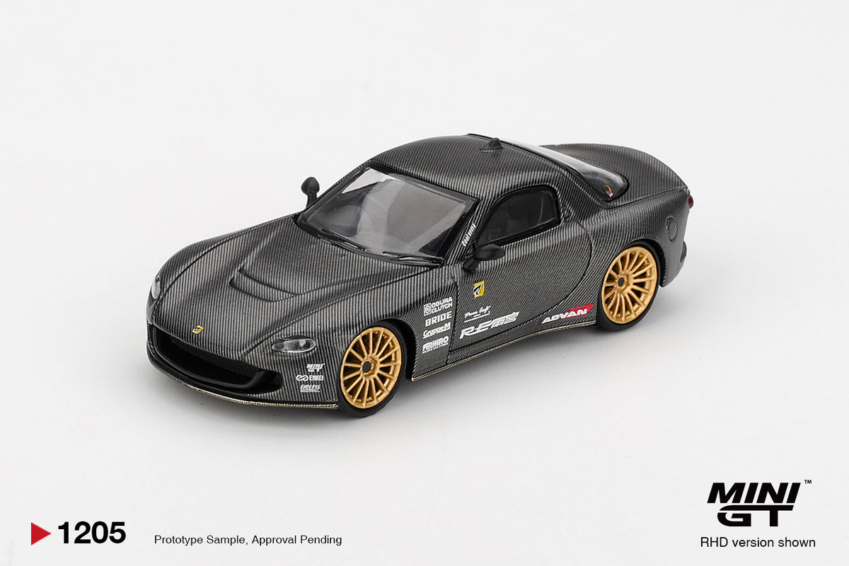 Mini GT 1/64 Mazda RX-7 RE-Amemiya Matsukiyo KOKU 3 Rotor NA-7 TAS 2025 Best Tuned Car Award MGT01205R