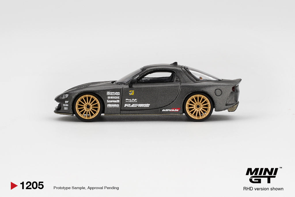 Mini GT 1/64 Mazda RX-7 RE-Amemiya Matsukiyo KOKU 3 Rotor NA-7 TAS 2025 Best Tuned Car Award MGT01205R