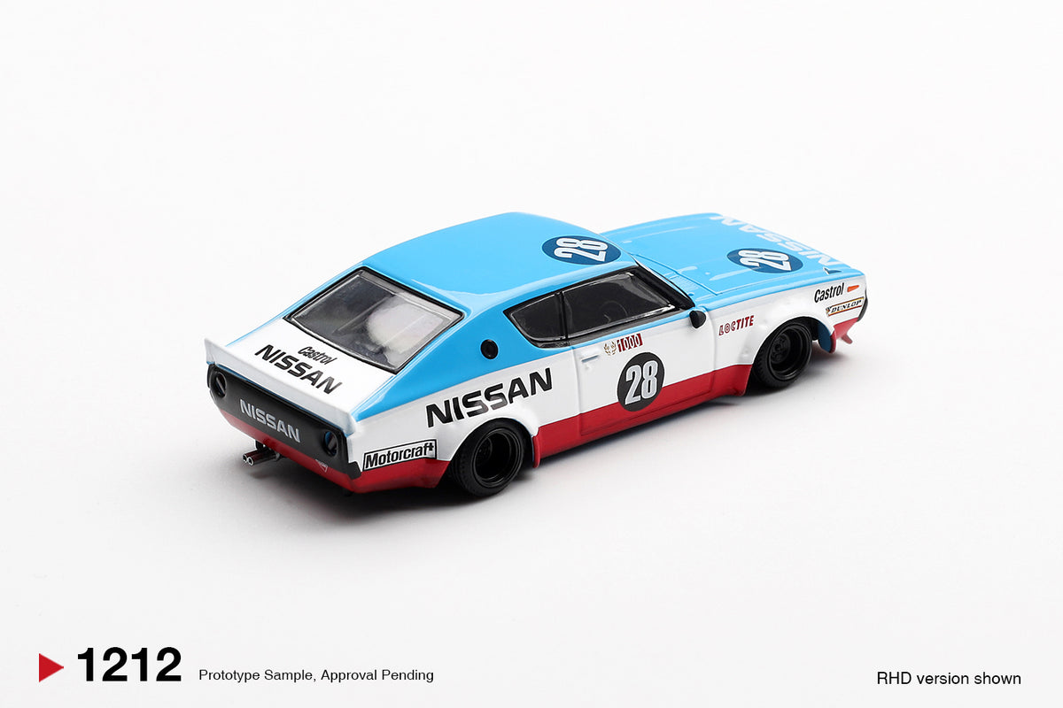 Mini GT 1/64 Nissan Skyline Kenmeri Liberty Walk Nissan Racing '75 concept MGT01212R
