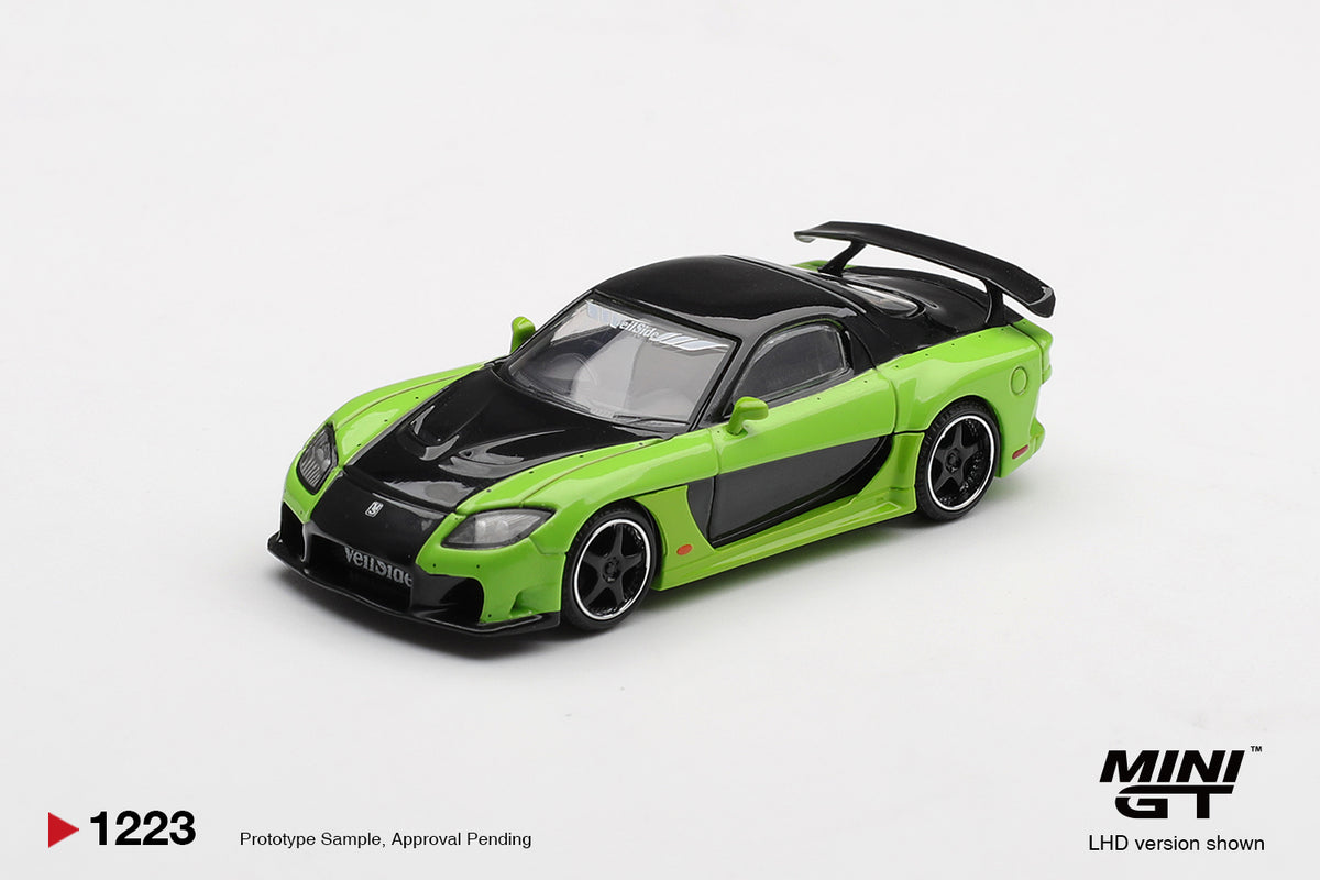 Mini GT 1/64 2012 Mazda RX-7 VeilSide Fortune7 Green MGT01223-L