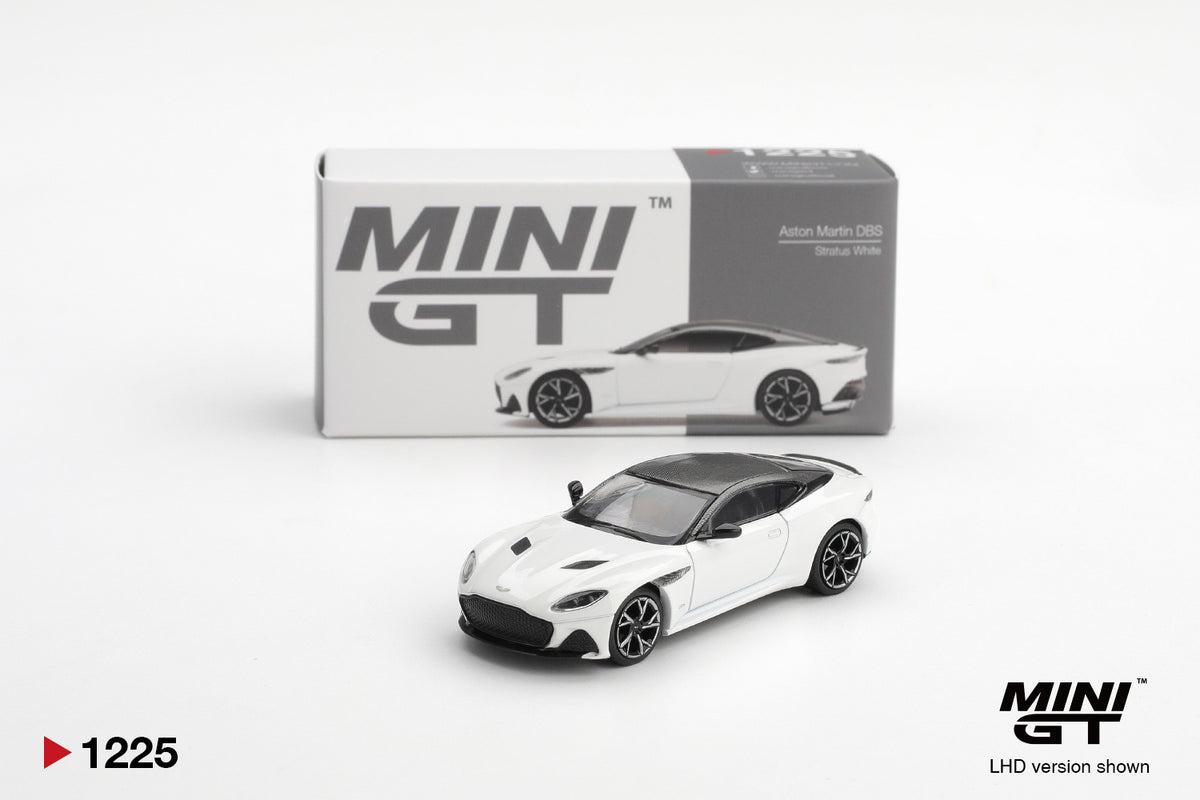 Mini GT 1/64 2024 Aston Martin BDS Stratus, white MGT01225-L