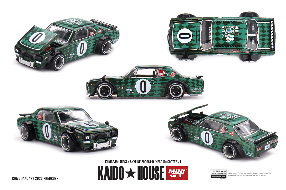 Kaido House 1/64 1969 Nissan Skyline GT-R (KPGC10) Cortez V1 MGTKHMG249