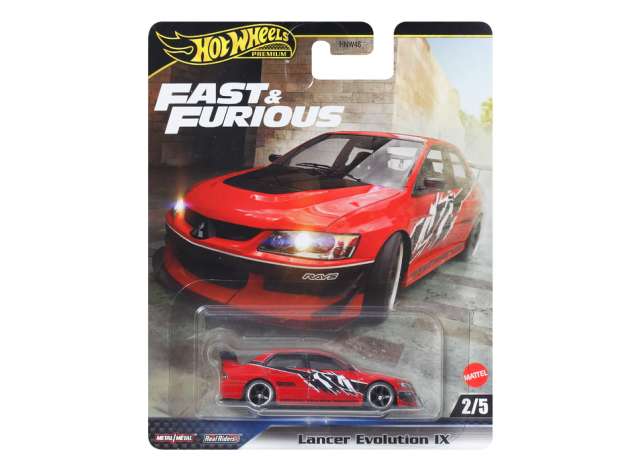 Hot Wheels 1/64 Mitsubishi Lancer Evolution IX *Fast & Furious"