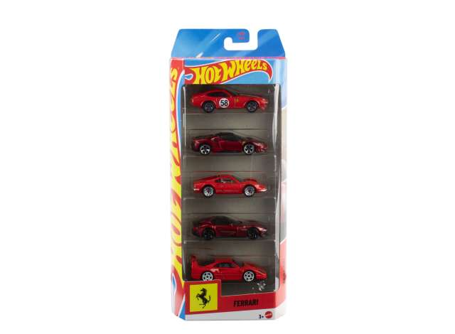 1/64 Hot Wheels Ferrari 5-Pack