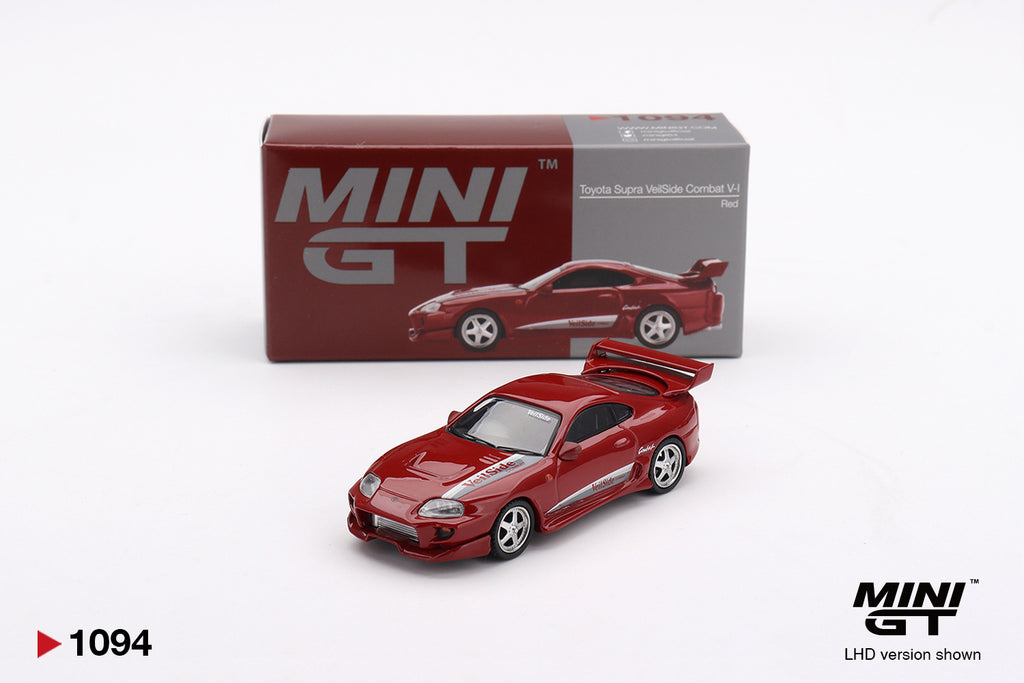 Mini GT 1/64 1994 Toyota Supra VeilSide Combat V-I Red MGT01094